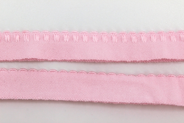 Elastisches Falzgummi Bögen rosa (1 m)
