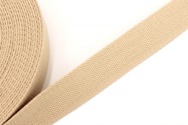 Gurtband 30mm natur (1 m)