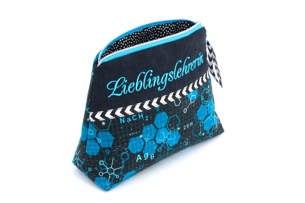 Kosmetiktäschchen, Schminktasche Lieblingslehrerin