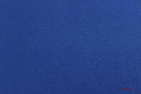 Sommersweat angerauht royalblau (10 cm)